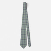 Schotse Hoogland Sage Plaid Tartan Stropdas (Voorkant)