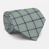 Schotse Hoogland Sage Plaid Tartan Stropdas (Opgerold)