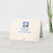 Schotse hoogland Steer Party Birthday Kaart (Achterkant)