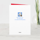 Schotse hoogland Steer Pig Birthday Kaart (Achterkant)