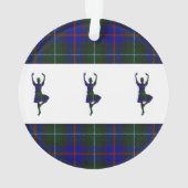 Schotse hooglanddansers dubbelzijdig ornament (achterkant)