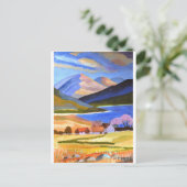 Schotse Hooglanden 2 Briefkaart (Staand voorkant)