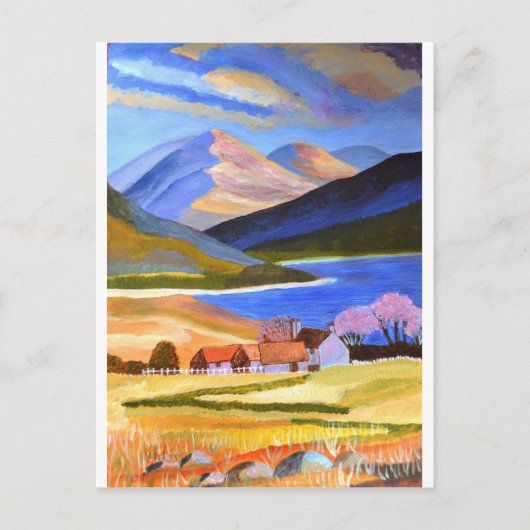 Schotse Hooglanden 2 Briefkaart (Voorkant)