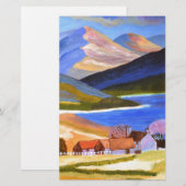 Schotse Hooglanden 2 Briefpapier (Voorkant / Achterkant)