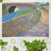 Schotse Hooglanden 2 keukenhanddoek (Gevouwen)