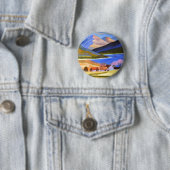 Schotse Hooglanden 2 Ronde Button 5,7 Cm (In situ)