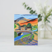 Schotse Hooglanden 3 Briefkaart (Staand voorkant)