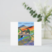 Schotse Hooglanden 3 Briefkaart (Staand voorkant)