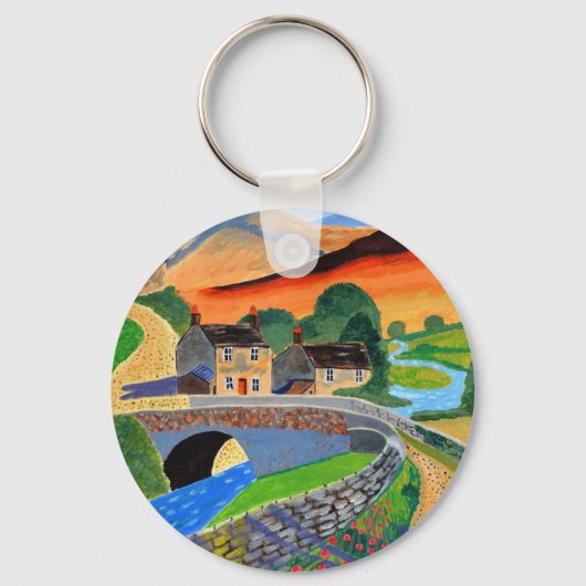 Schotse Hooglanden 3 Sleutelhanger (Voorkant)