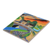 Schotse Hooglanden 3 Tegeltje (Zijkant)