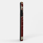 Schotse Hooglanden Art Nouveau Vogels Case-Mate iPhone Case (Achterkant/rechts)