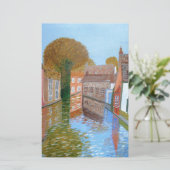 Schotse hooglanden briefpapier (Staand voorkant)