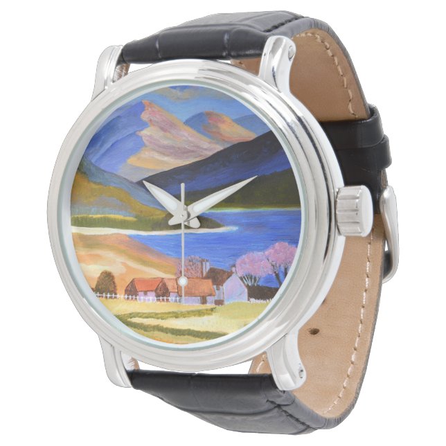 Schotse Hooglanden horloge   (Gekanteld)