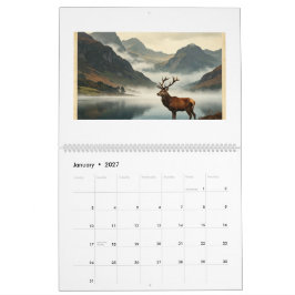 Schotse hooglanden kalender 2027