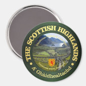 Schotse hooglanden magneet (Voorkant / Achterkant)