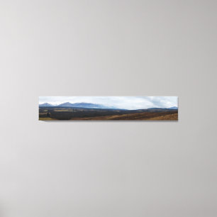 Schotse Hooglanden Panorama Canvas Afdruk