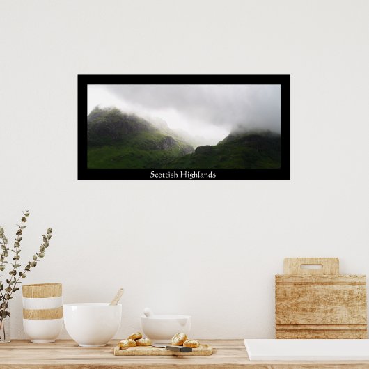 Schotse hooglanden poster (Keuken)