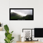 Schotse hooglanden poster (Thuiskantoor)