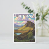 Schotse Hooglanden Reizen Briefkaart (Staand voorkant)