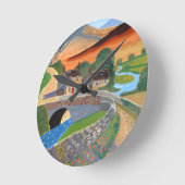 Schotse hooglanden ronde klok (Hoek)