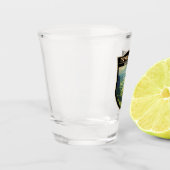 Schotse Hooglanden Schotland Travel Art  Shot Glas (Links)