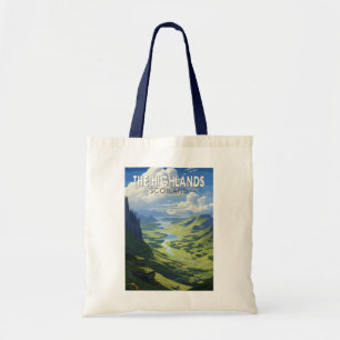 Schotse Hooglanden Schotland Travel Art  Tote Bag