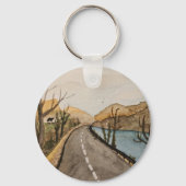 Schotse Hooglanden Sleutelhanger (Voorkant)