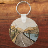 Schotse Hooglanden Sleutelhanger (Voorkant)