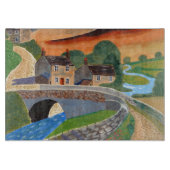 Schotse hooglanden snijplank (Voorkant)