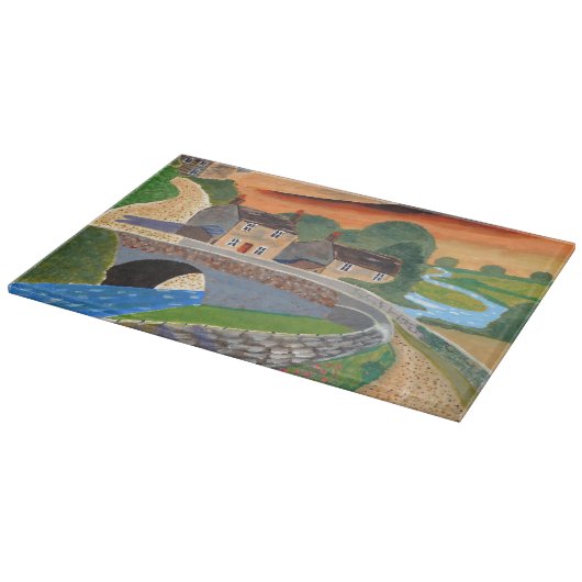 Schotse hooglanden snijplank (Hoek)