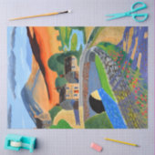Schotse Hooglanden   Tissuepapier (Craft)