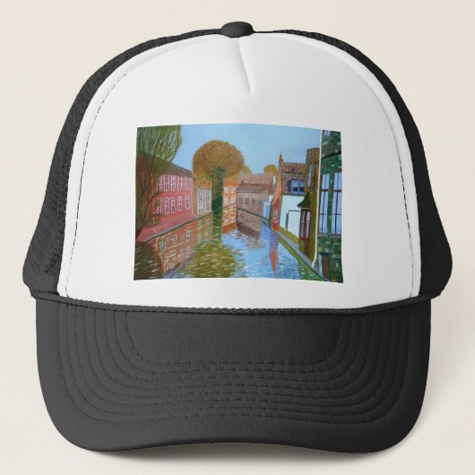 Schotse hooglanden trucker pet (Voorkant)