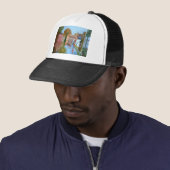 Schotse hooglanden trucker pet (In situ)