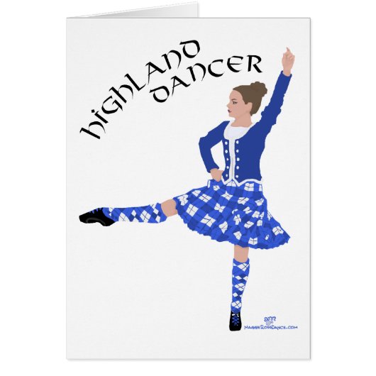 Schotse hooglandendanser (Voorkant)