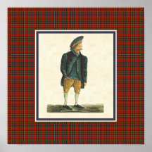  Schotse Hooglander Moozie Tartan Border