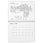 Schotse Hooglanders en Kastelen KALENDER (Feb 2026)