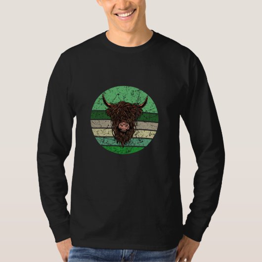 Schotse Hooglanders T-shirt (Voorkant)