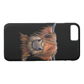Schotse hooglandkoe "BRUCE" Iphone Galaxy Case-Mate iPhone Case (Achterkant (Horizontaal))