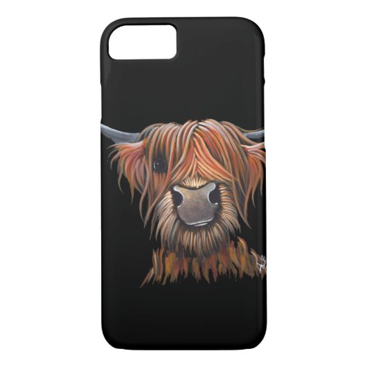 Schotse hooglandkoe "BRUCE" Iphone Galaxy Case-Mate iPhone Case (Achterkant)