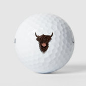 Schotse Hooglandrund Golfballen (Voorkant)