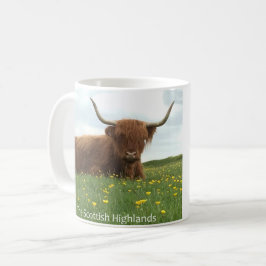 Schotse Hooglandrund Koffiemok