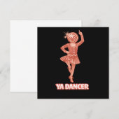 Schotse humor leuk hè danser Gefeliciteerd (Voorkant / Achterkant)