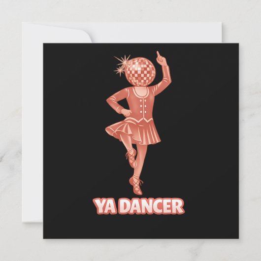 Schotse humor leuk hè danser Gefeliciteerd (Voorkant)