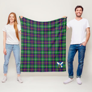 Schotse Inglis Tartan Schotse ruit Fleece Deken