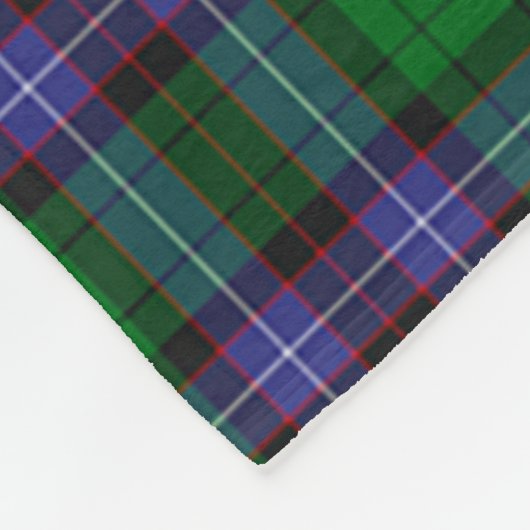 Schotse jager van Peeblesshire Tartan Pset Fleece Deken (Hoek)