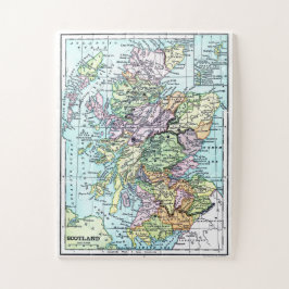  Schotse kaart Legpuzzel