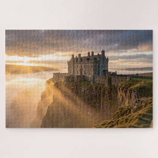 Schotse Kasteel Legpuzzel (Horizontaal)