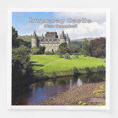 Schotse kasteel van Campbell Clan Servetten (Voorkant)