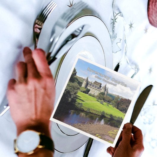 Schotse kasteel van Campbell Clan Servetten