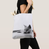 Schotse kat Kitten Super Cute Tote Bag (Dichtbij)